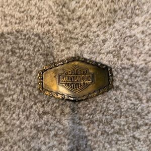 Vintage Harley Davidson belt buckle